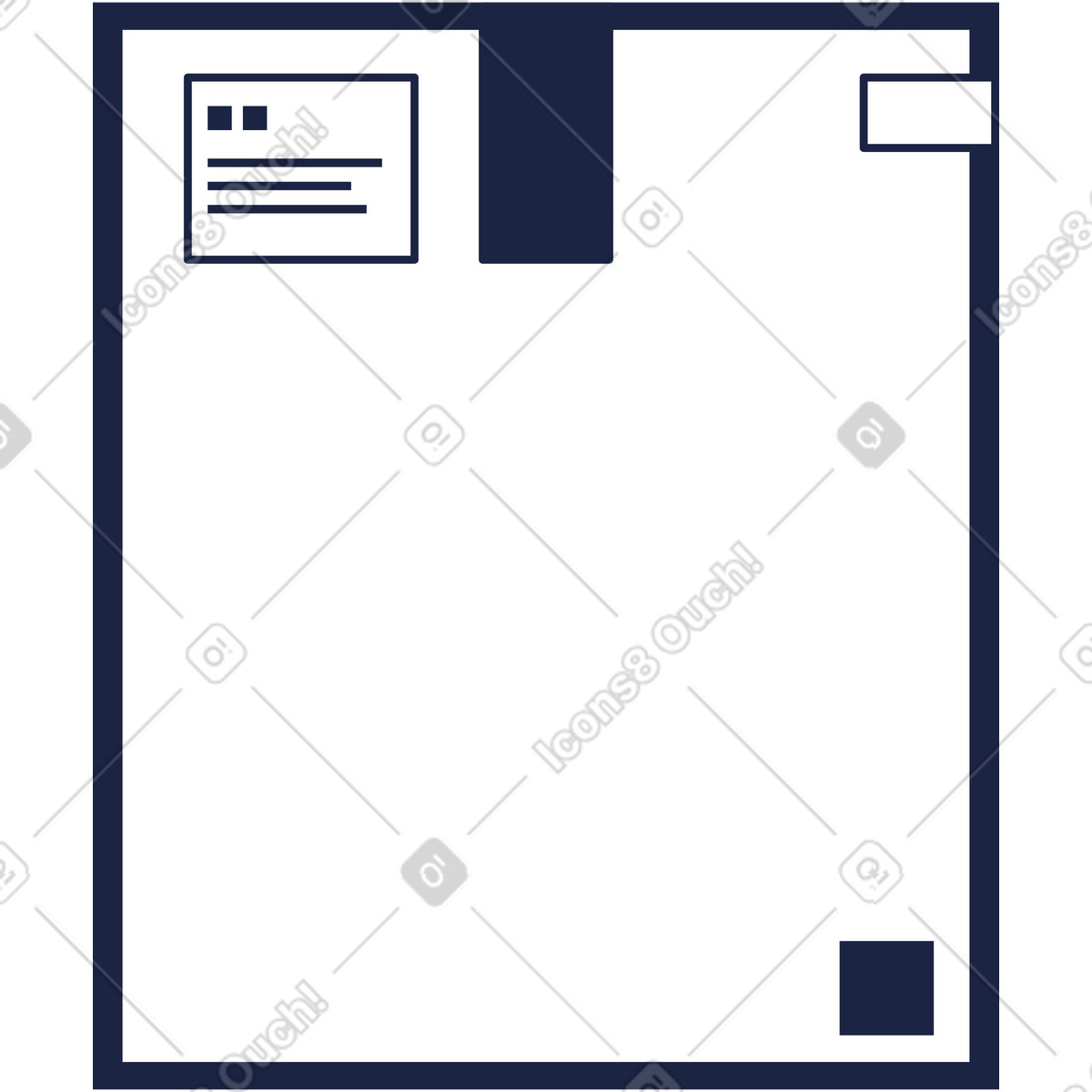Illustration Case 7 ligne dans le style Urban Line à télécharger aux formats PNG, SVG