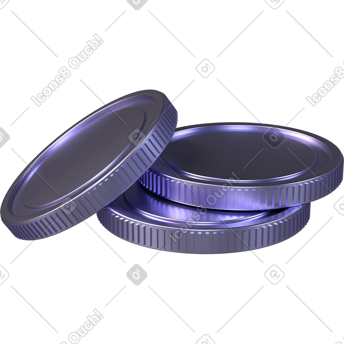 Illustration Pièces dans le style 3D Boost à télécharger aux formats PNG, SVG