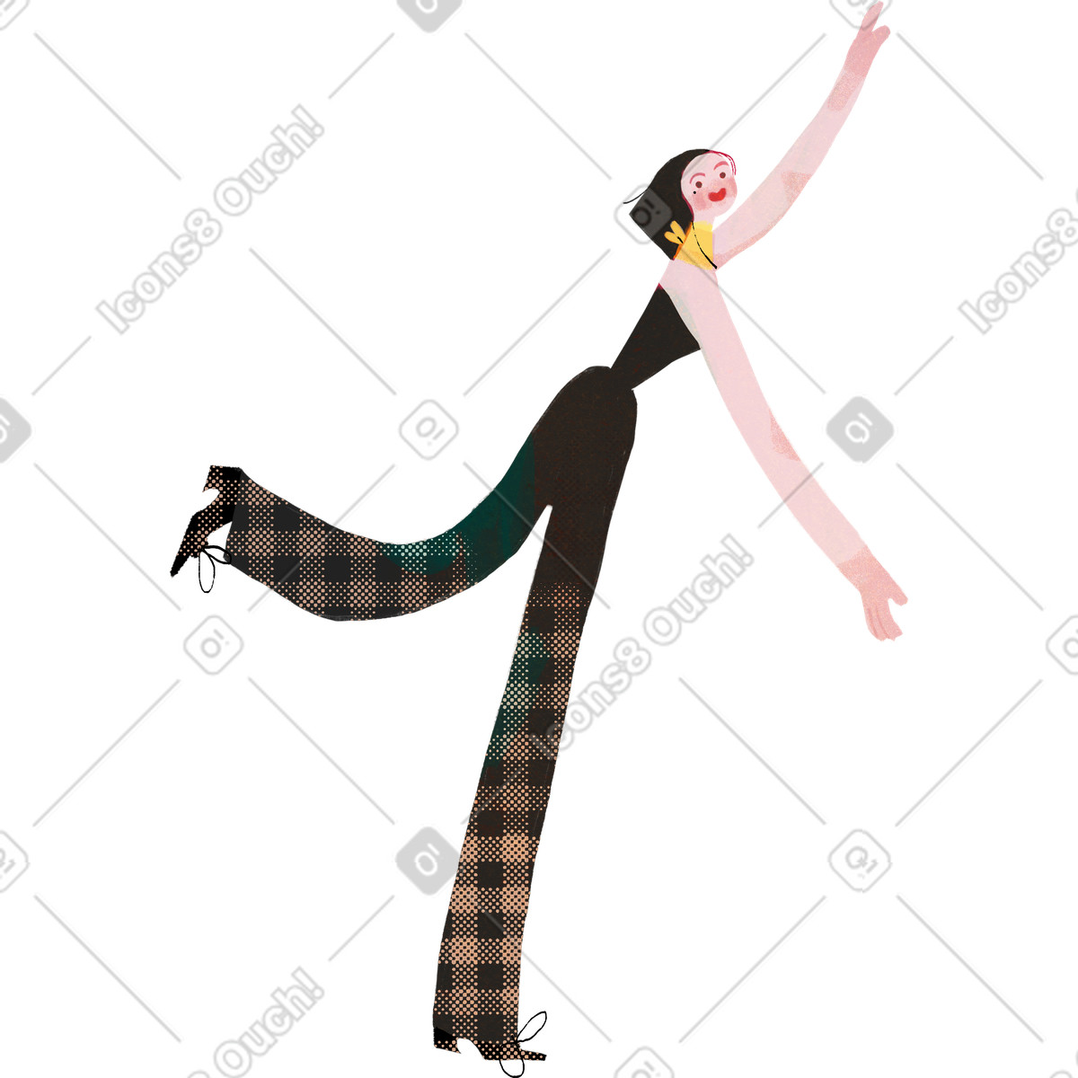 Fabulous スタイルの 夫人 のイラストをPNG、SVG形式でダウンロード