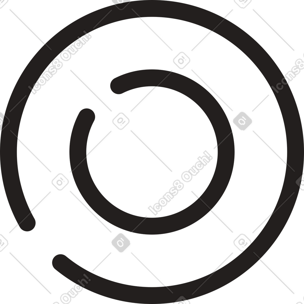 Touch point illustration in PNG, SVG