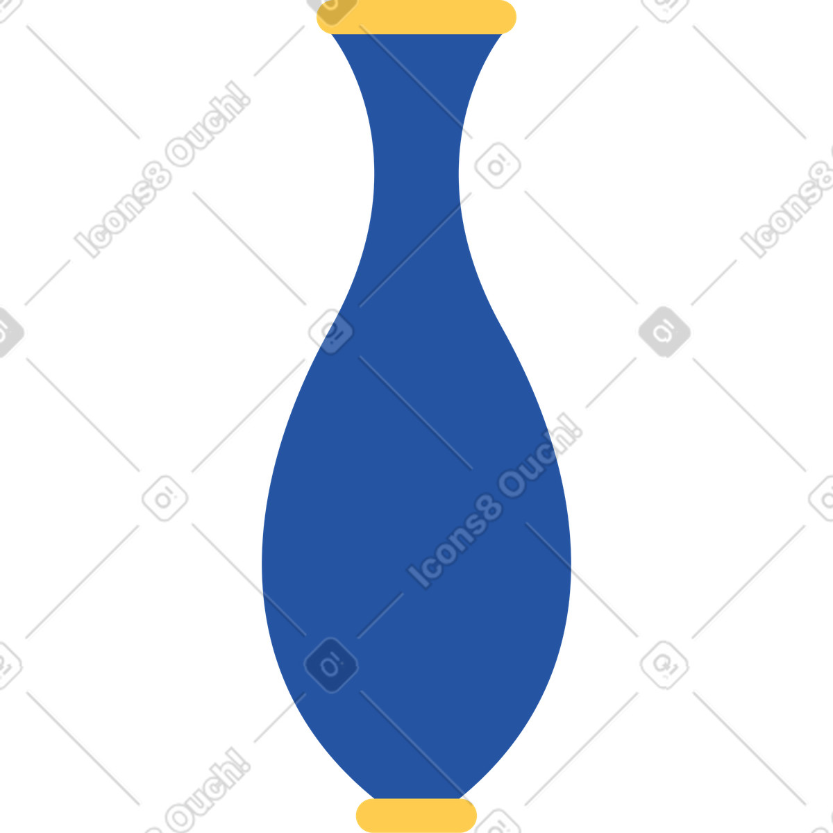 Ilustração de Vaso em no estilo Spot para baixar em PNG, SVG