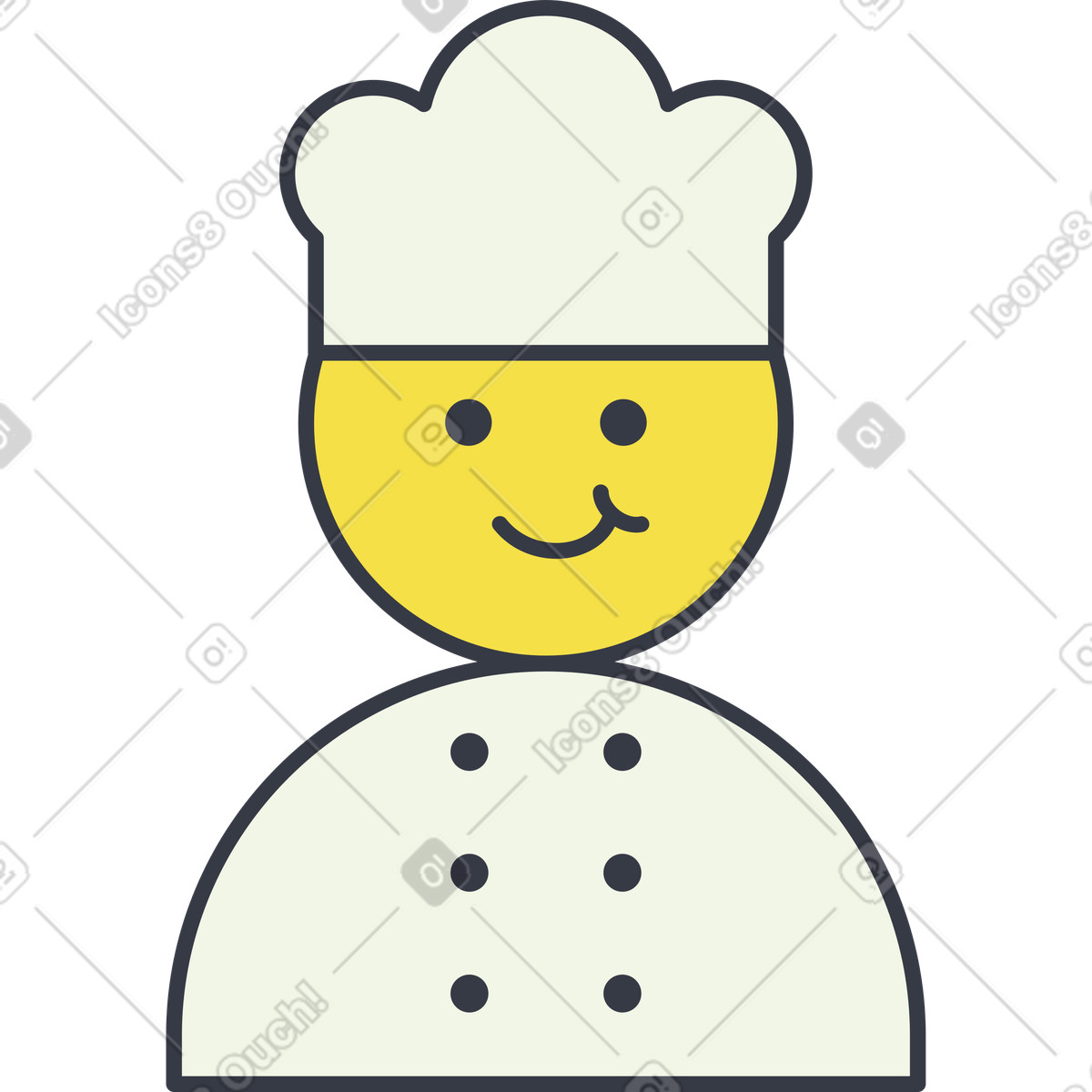 Chief illustration in Abstract style download in PNG, SVG
