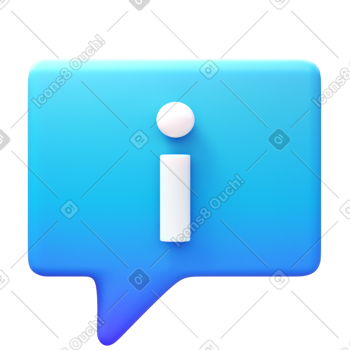 Ilustração animada de Informação em no estilo 3D Fluency para baixar em GIF, Lottie (JSON), AE