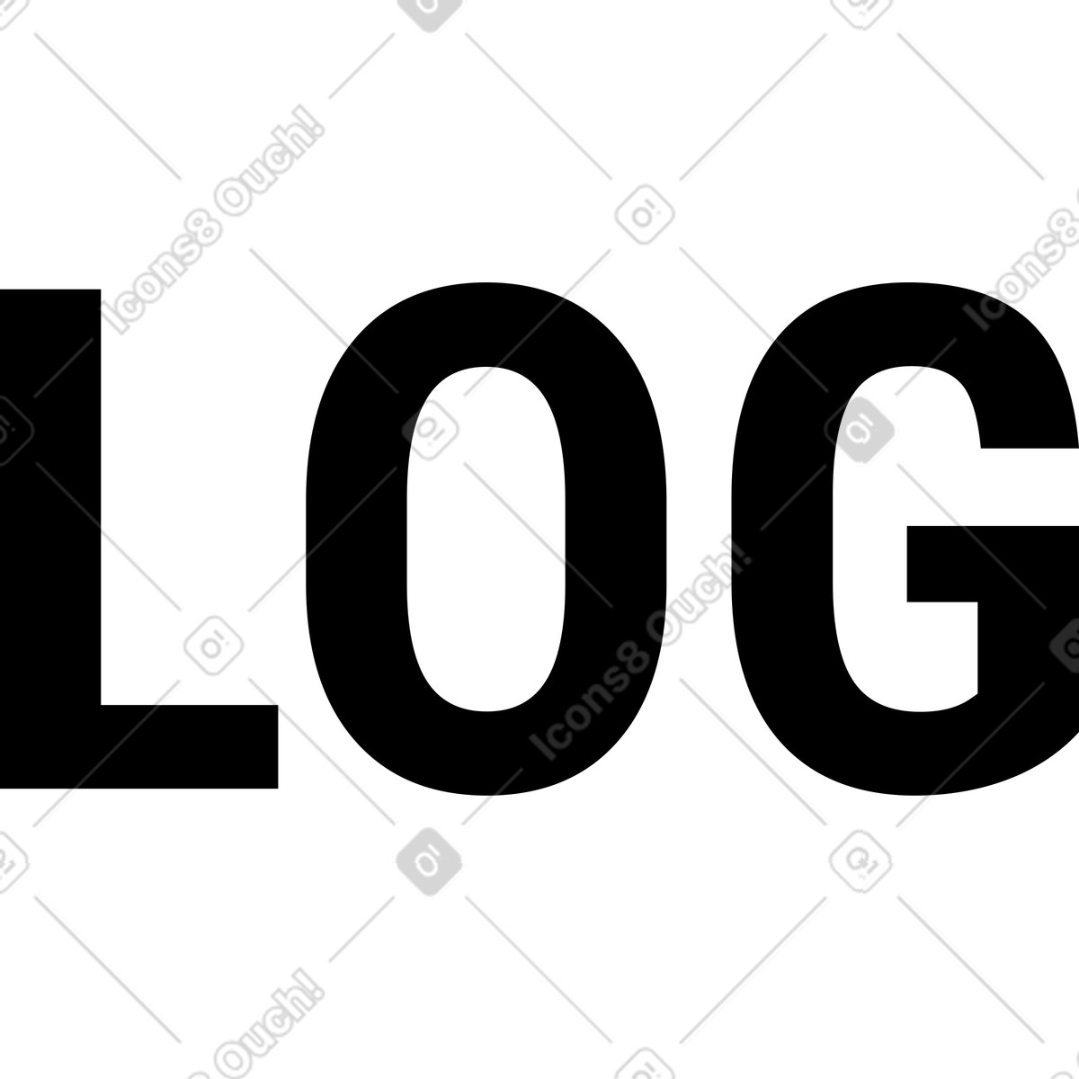 Ilustración Texto de registro en estilo Memphis a descargar en PNG y SVG