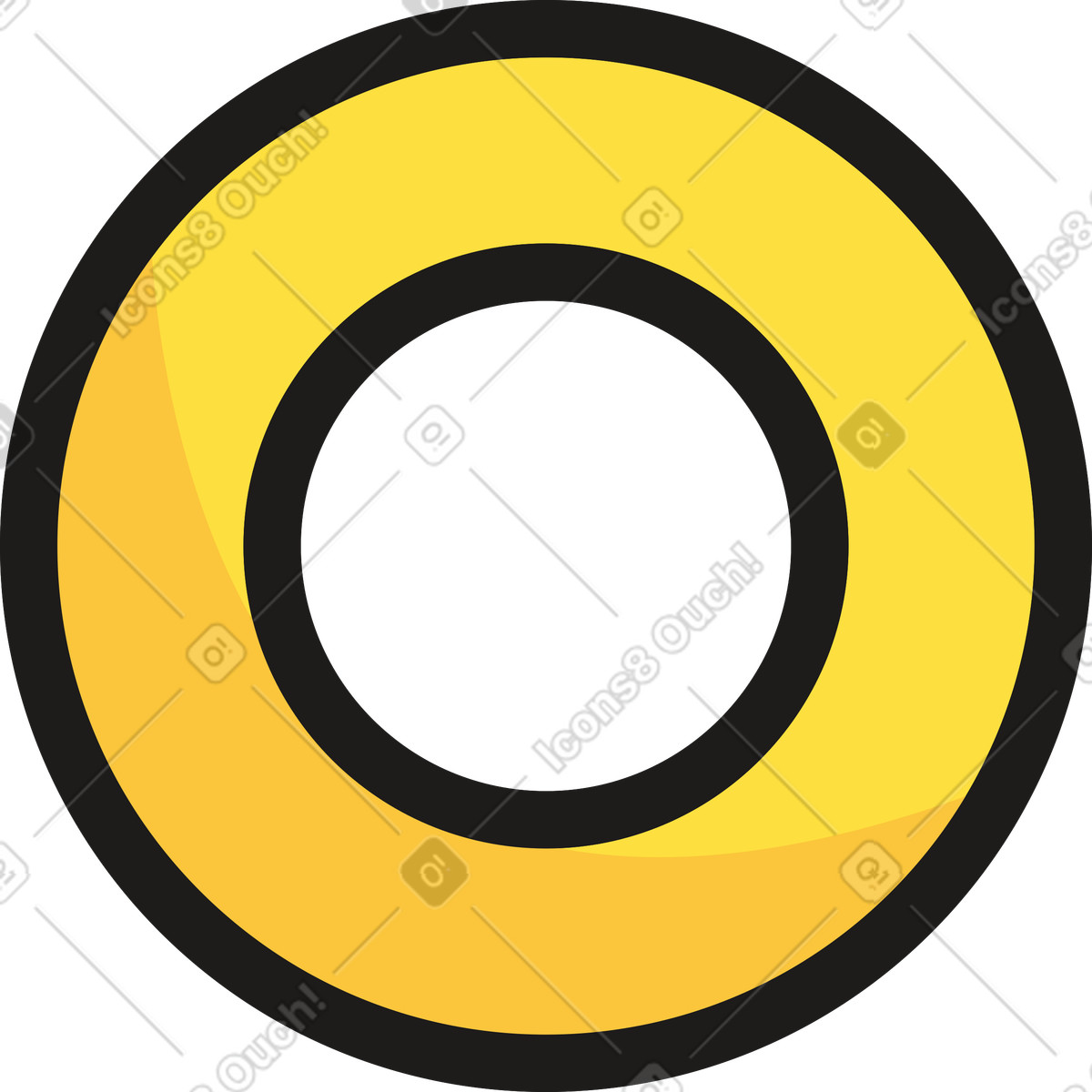 Ilustração de Círculo em no estilo Moji para baixar em PNG, SVG