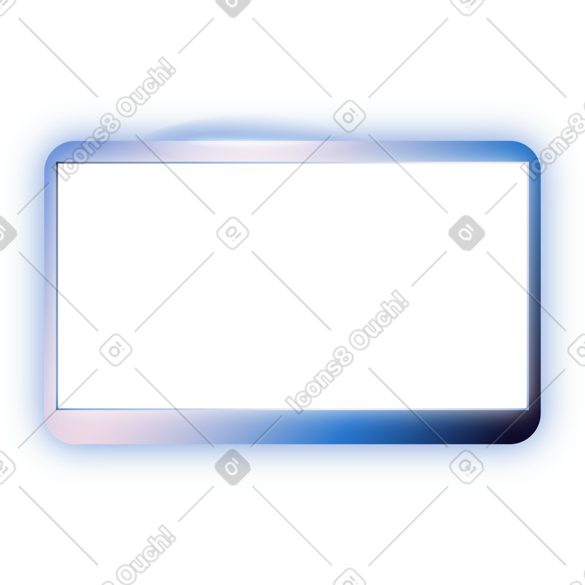 Screen illustration in Dimension style download in PNG, SVG