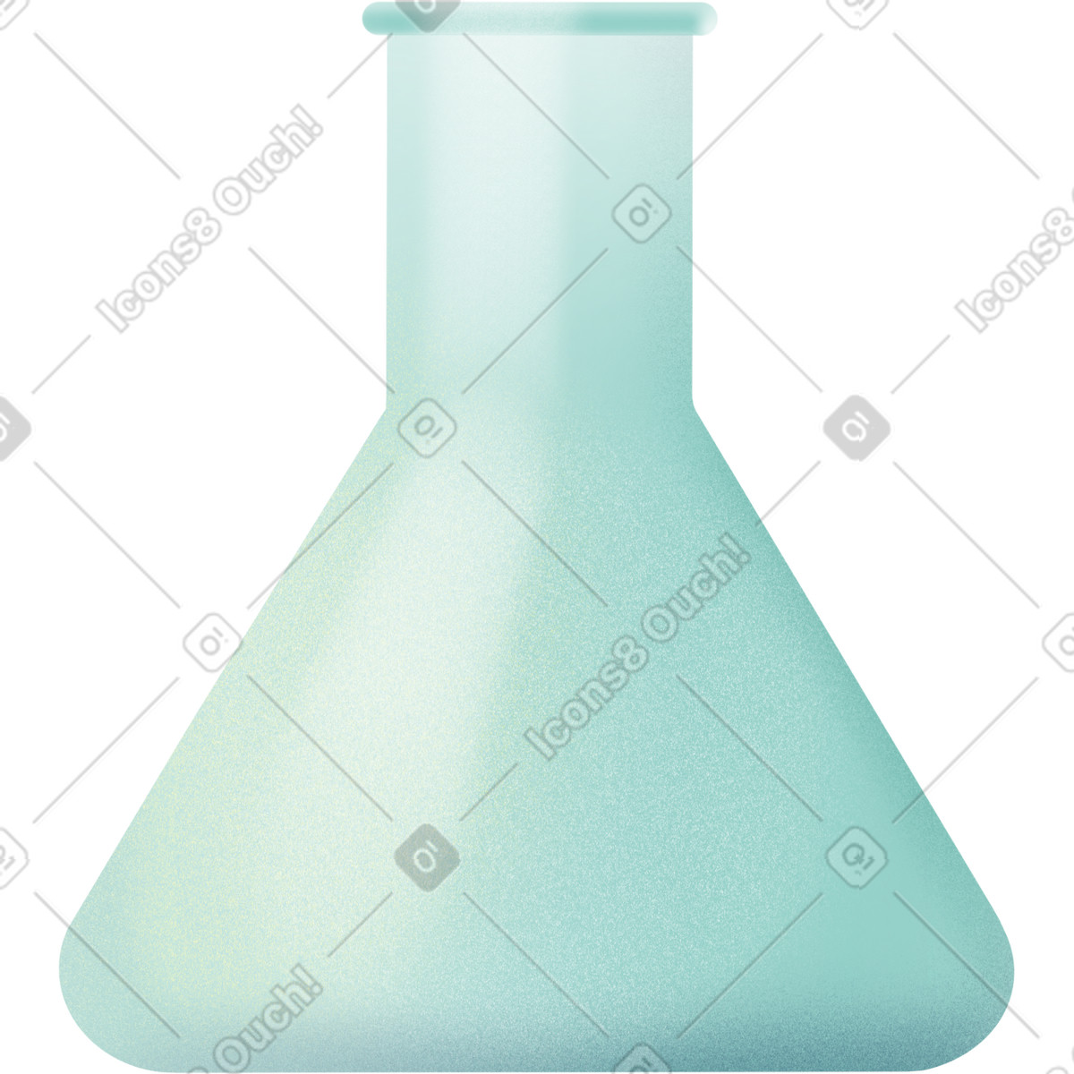 Joy 스타일의 Glass flask 일러스트레이션 PNG, SVG 다운로드