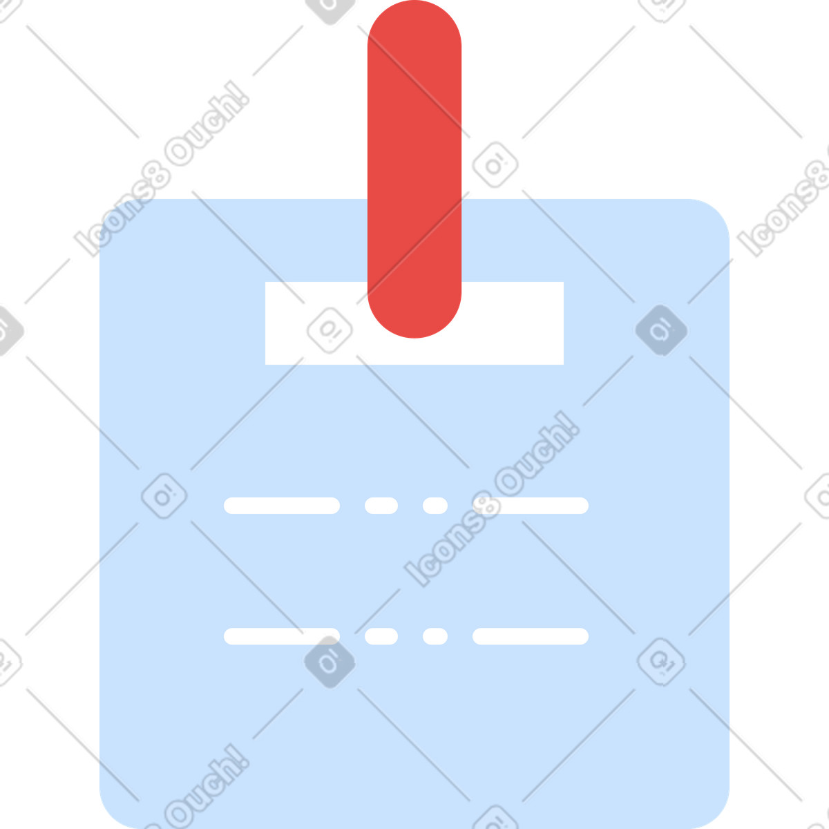 Illustration Identifiant dans le style Clip à télécharger aux formats PNG, SVG