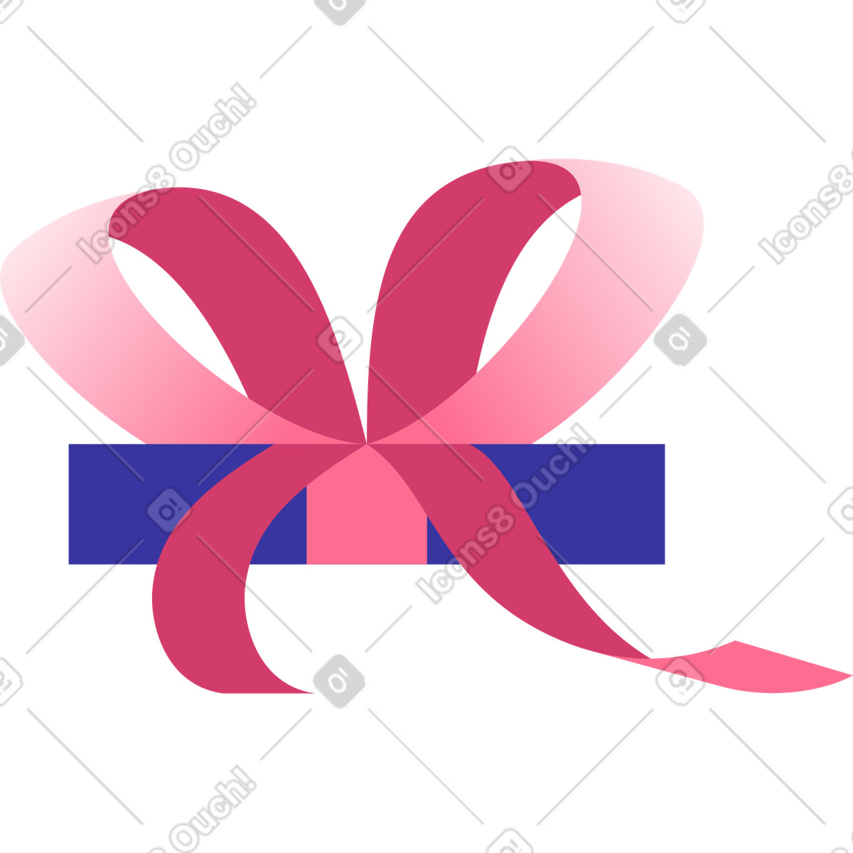 Illustration Couverture de boîte cadeau dans le style Bright à télécharger aux formats PNG, SVG