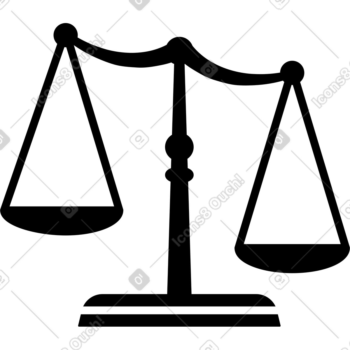 Scale di themis illustrazione in stile Transistor scarica in PNG, SVG