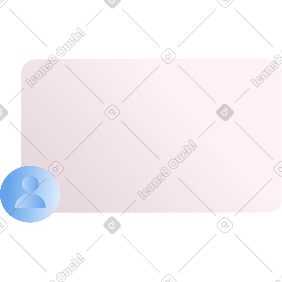 Message from dialog illustration in Silky style download in PNG, SVG