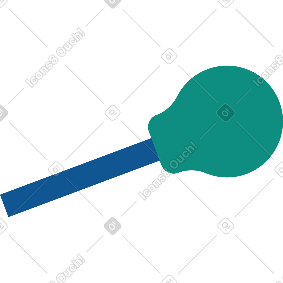 Clistere illustrazione in stile Polar scarica in PNG, SVG