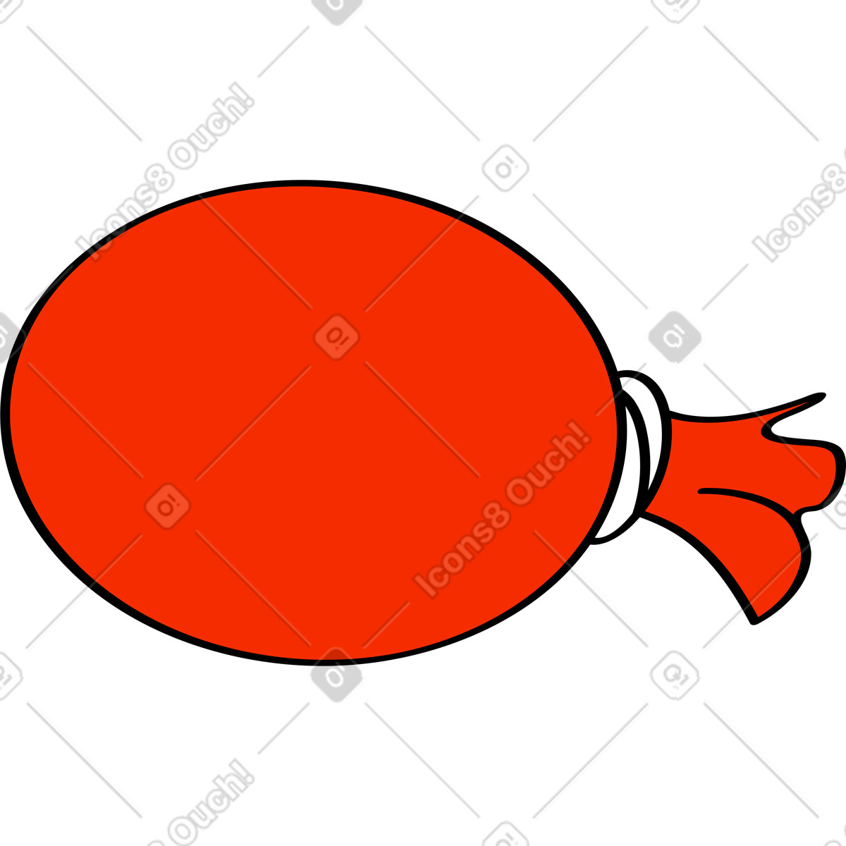 Illustration Sac dans le style Looney à télécharger aux formats PNG, SVG