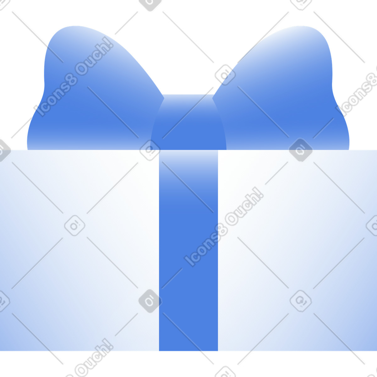 Pacco regalo illustrazione in stile Network scarica in PNG, SVG