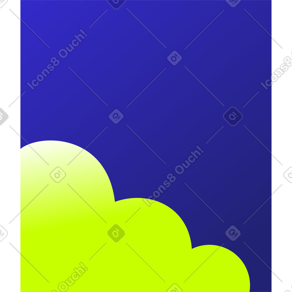Ilustração de Background clouds em no estilo Space para baixar em PNG, SVG