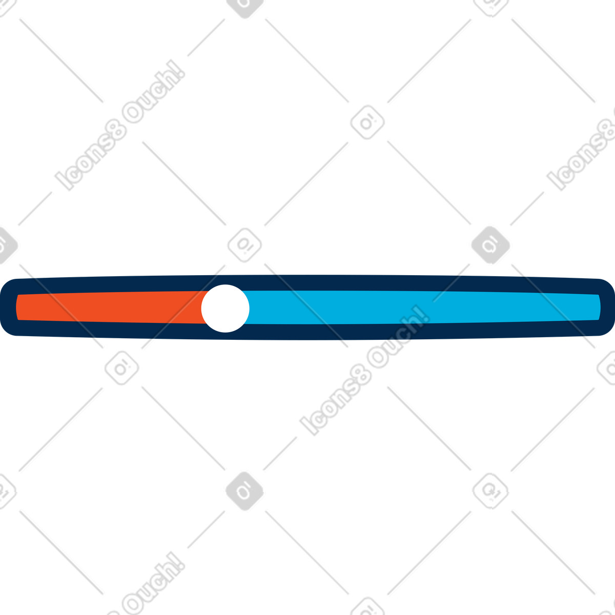 Flame スタイルの Slider のイラストをPNG、SVG形式でダウンロード