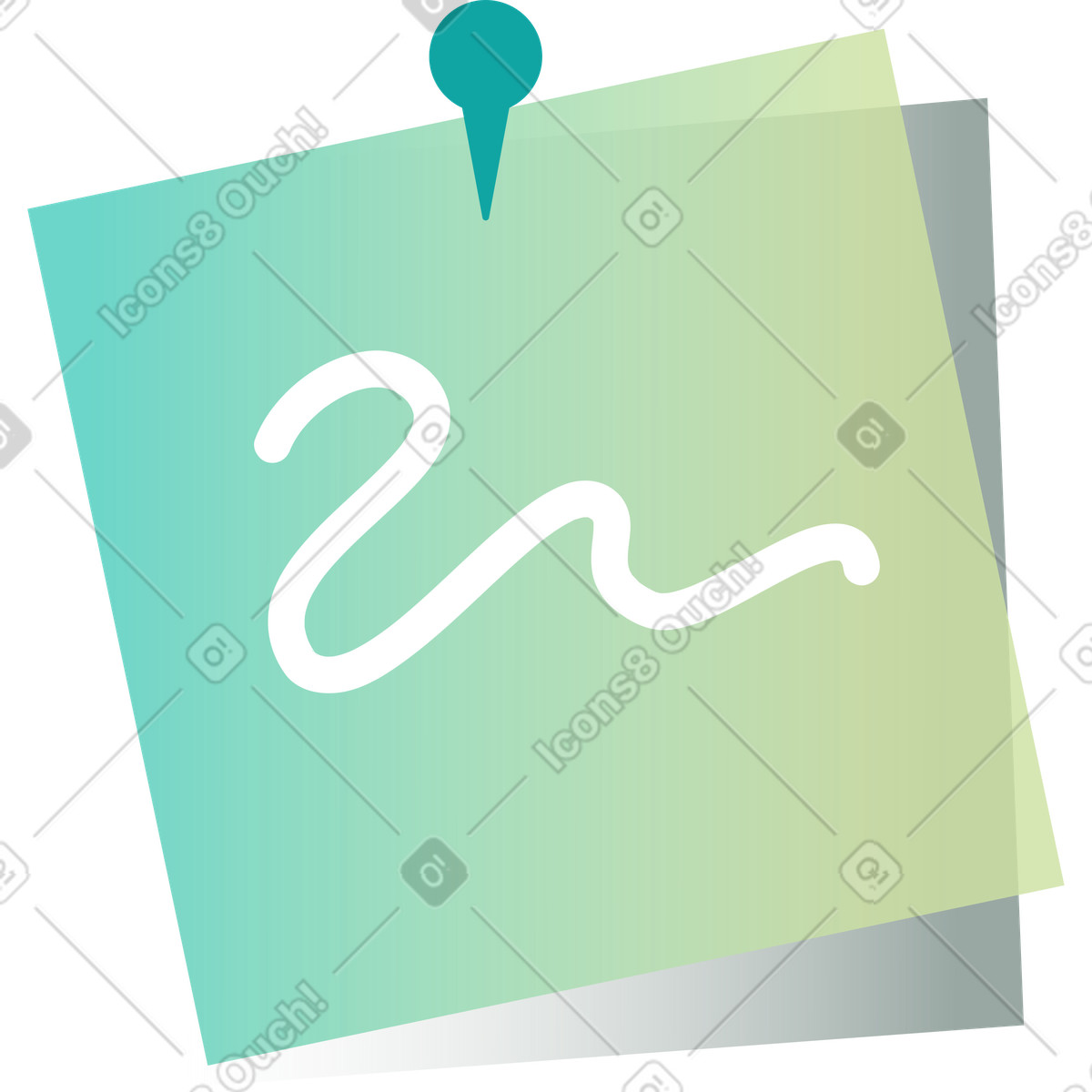 Office スタイルの サインステッカー のイラストをPNG、SVG形式でダウンロード