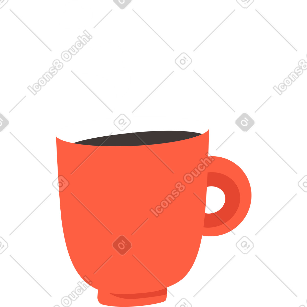 下载 Dizzy 风格的 红杯 插画，支持 PNG、SVG 格式