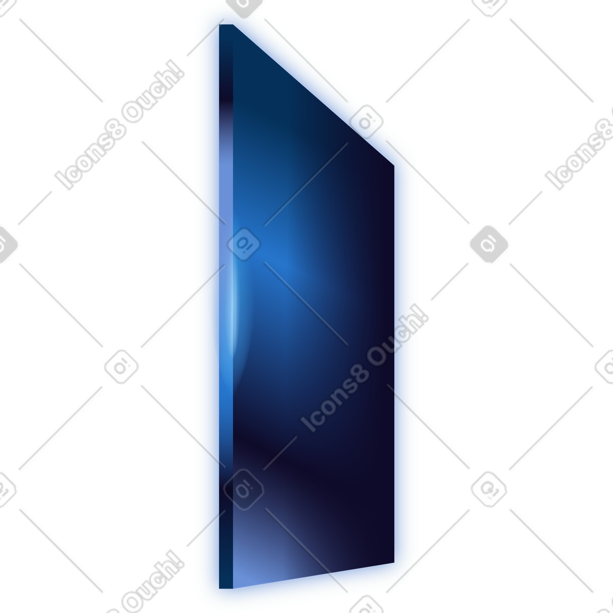 Panel illustrazione in stile Dimension scarica in PNG, SVG