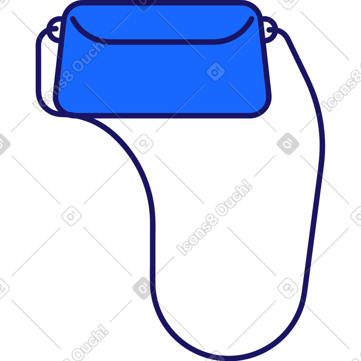 下载 Matey 风格的 手提包 插画，支持 PNG、SVG 格式