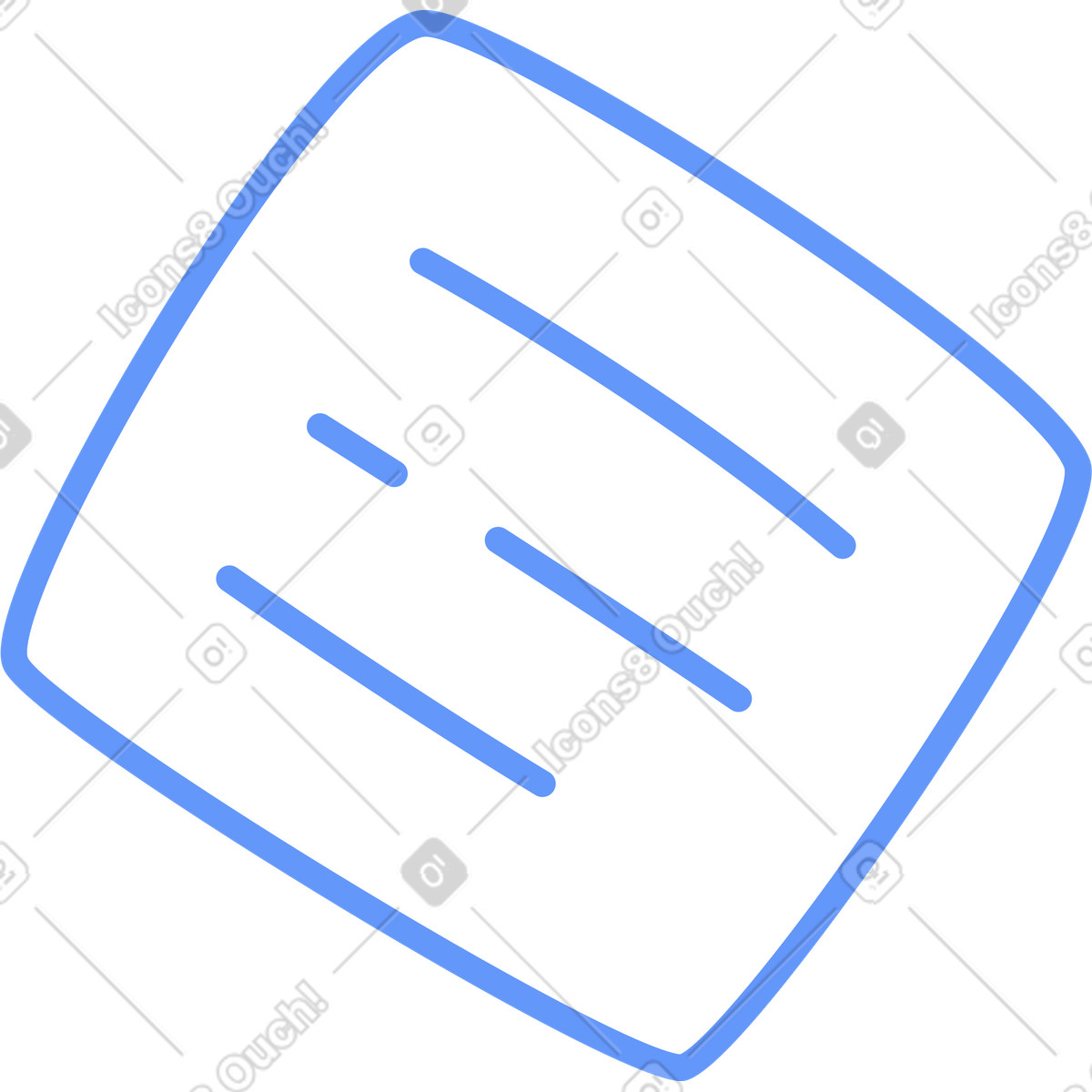 Иллюстрация Текстовая заметка в стиле Plain — скачать в форматах PNG, SVG