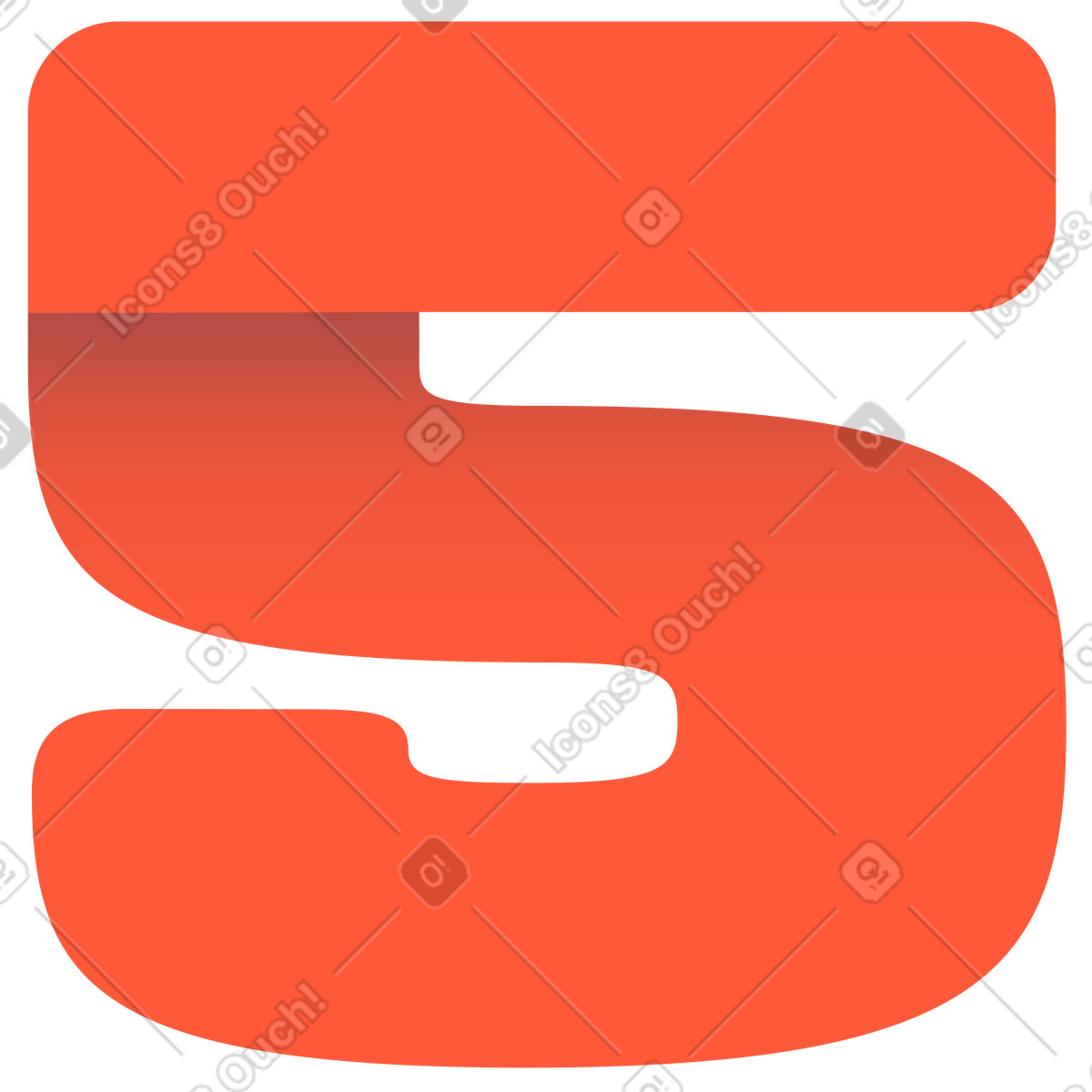 Five illustration in Beam style download in PNG, SVG