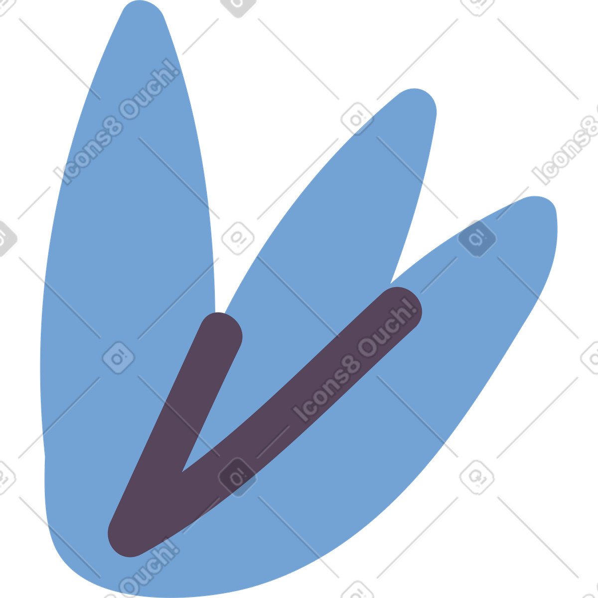 Pluto 스타일의 잔디 일러스트레이션 PNG, SVG 다운로드