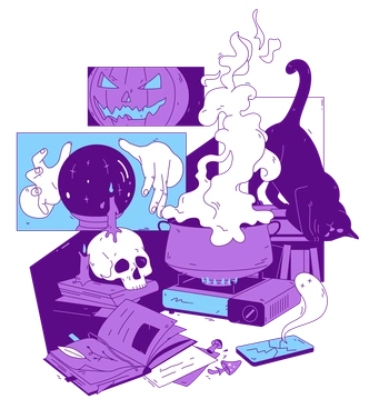 ハロウィン のPNGとSVGでのイラスト＆イメージ