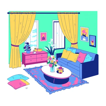 Peppa pig living room