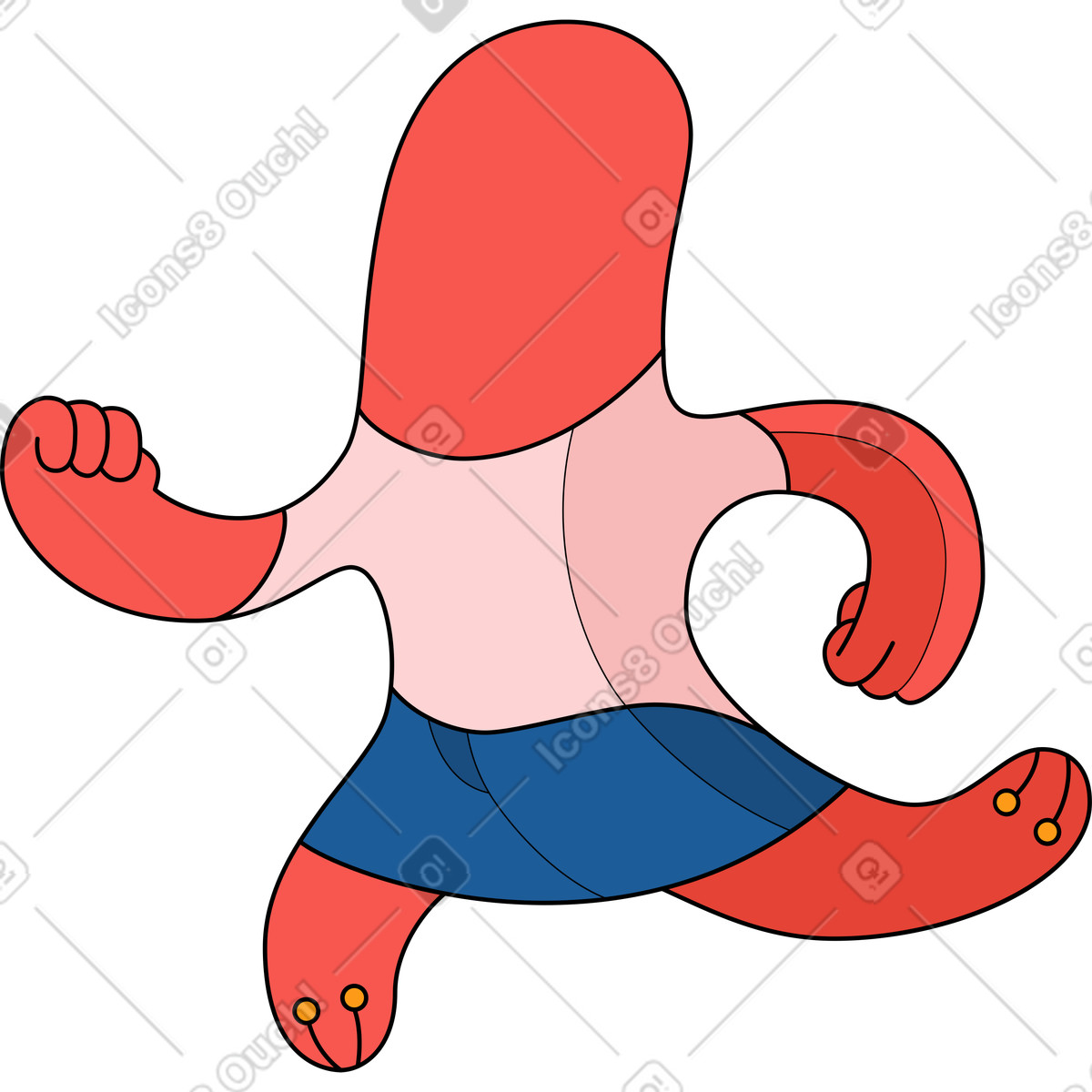 Иллюстрация Ребенок девочка работает в PNG и SVG