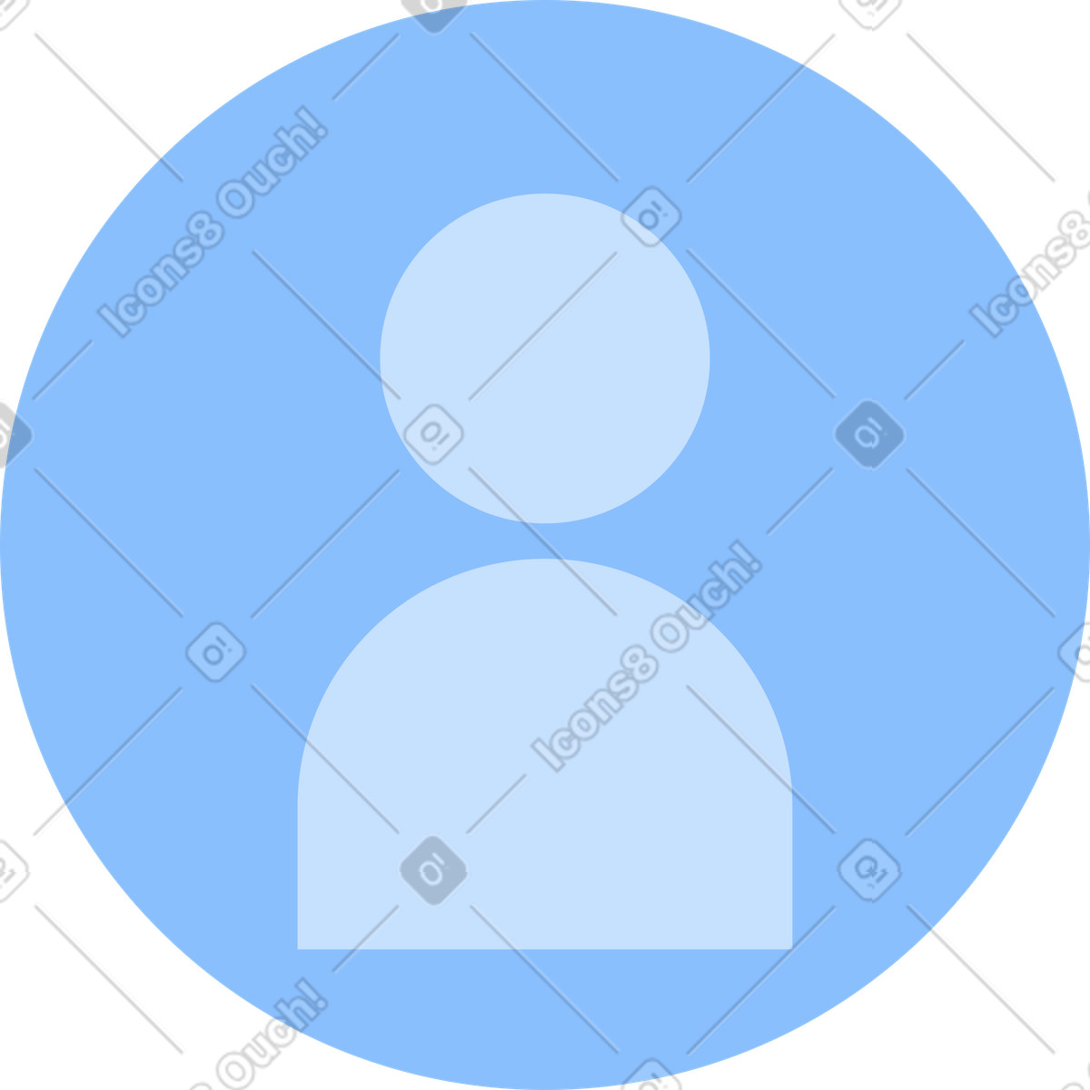 Urban スタイルの ユーザー のイラストをPNG、SVG形式でダウンロード