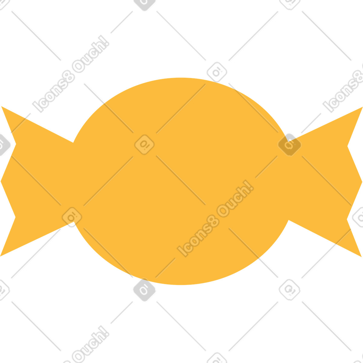 Süßigkeiten-Illustration im Burgundy-Stil als Download in PNG, SVG