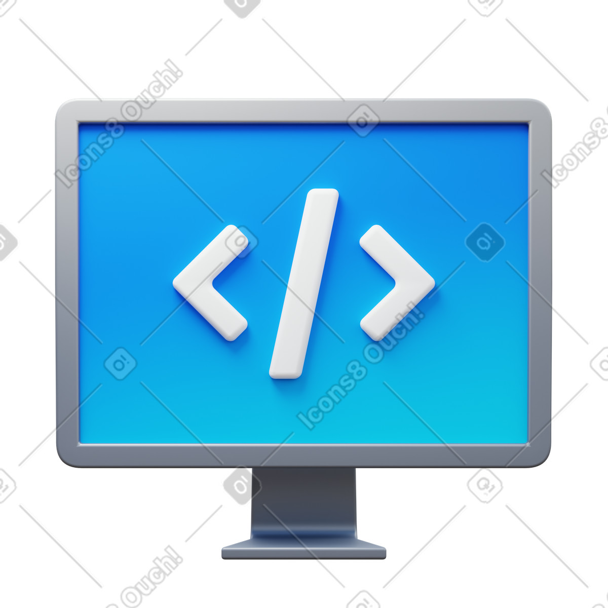 Programming illustration in PNG, SVG