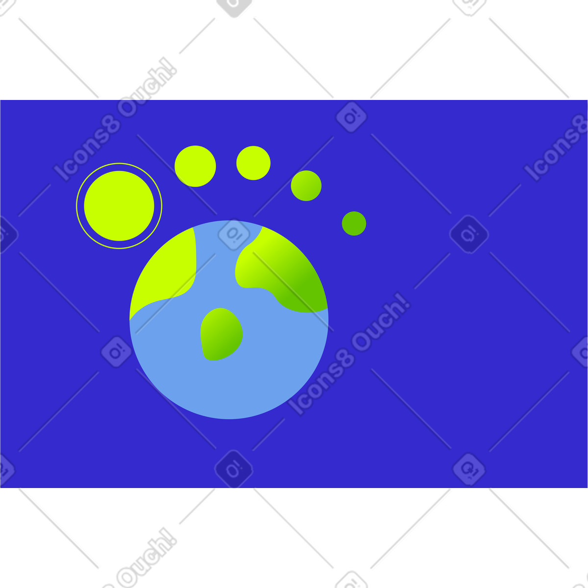Ilustração de Background earth trace em no estilo Space para baixar em PNG, SVG