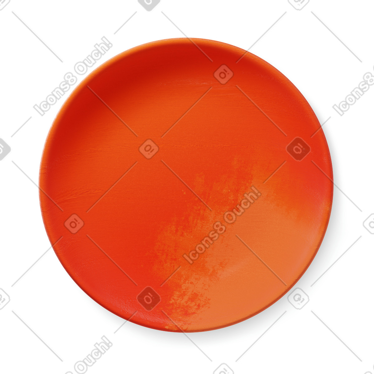 Round shape illustrazione in stile 3D Microsoft Fluent illustration scarica in PNG, SVG