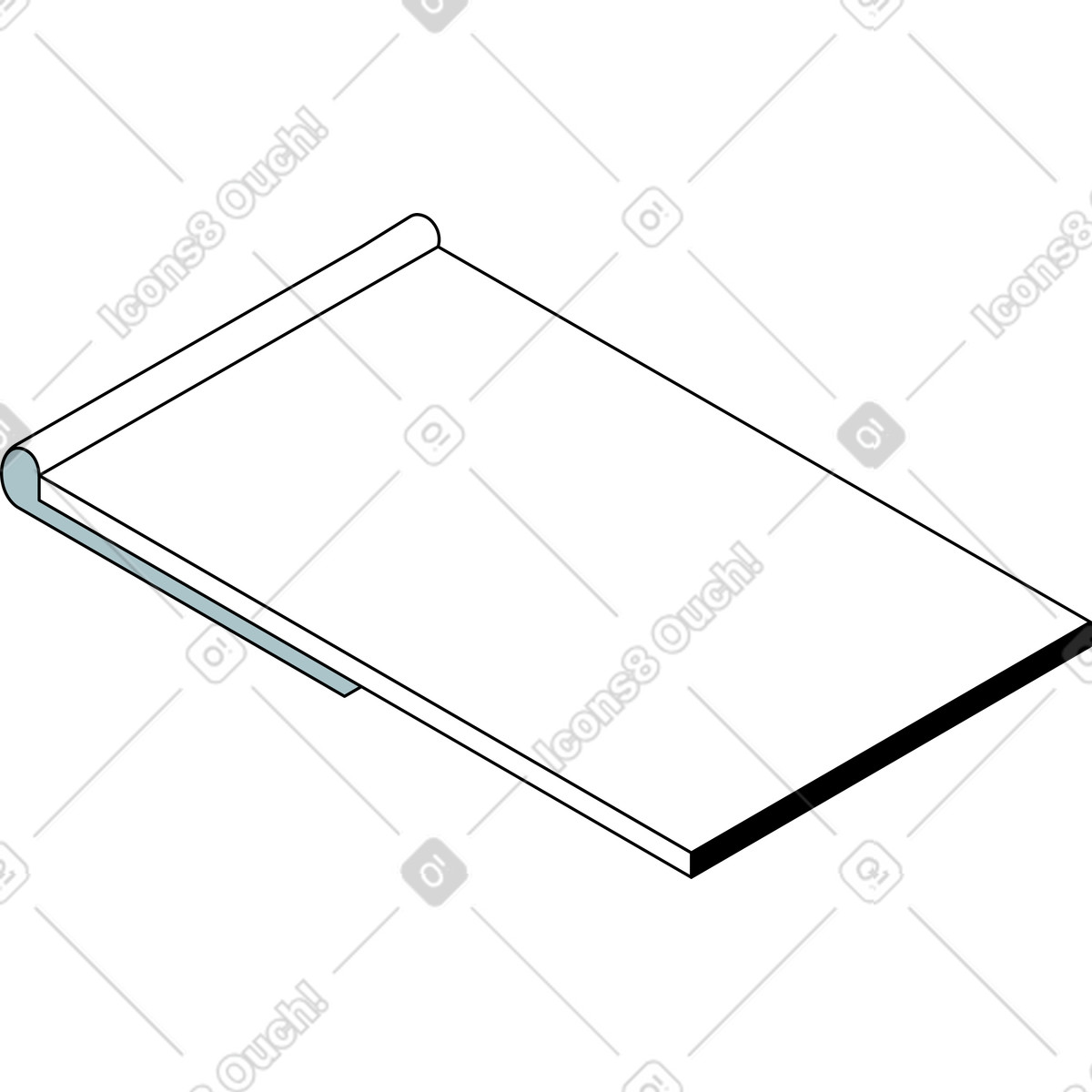 Ilustração de Álbum em no estilo Isometric para baixar em PNG, SVG