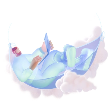 Man - 3D Airy Style illustration