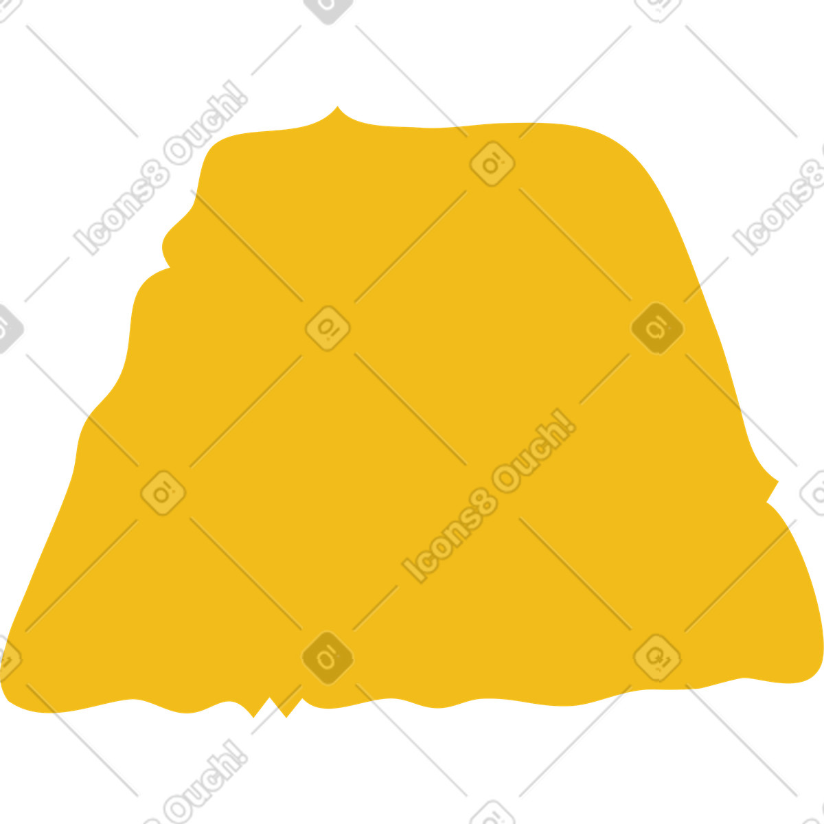 Illustration Yellow trapezoid dans le style Flamenco à télécharger aux formats PNG, SVG