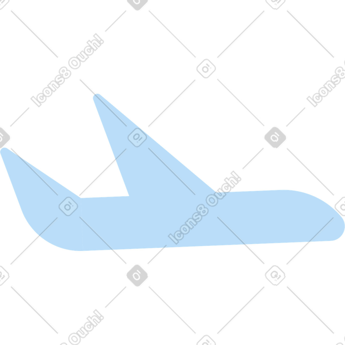 下载 Boba 风格的 飞机 插画，支持 PNG、SVG 格式