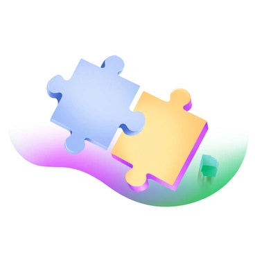 A modern pastel illustration of two interlocking puzzle pieces, one in light blue and the other in soft yellow. The pieces are closely aligned, showing a slight gap between them to emphasize the friction that prevents them from sliding apart. Around the edges of the pieces, subtle texture details indicate the interlocking mechanism. The background is a gentle gradient of pastel colors, enhancing the focus on the puzzle pieces.