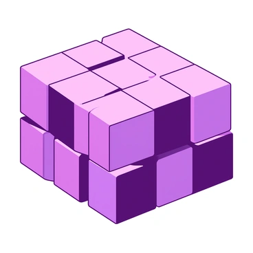 A grid of cubes with a smooth gradient from {color_1} to {color_2}, creating a three-dimensional effect. The cubes are arranged in a uniform pattern, with each cube casting subtle shadows on the ones below. The lighting highlights the edges of the cubes, enhancing their dimensionality. Some cubes have a more pronounced gradient, while others transition softly, adding depth to the overall composition. The background is minimal, ensuring the focus remains on the structured arrangement of the cubes.