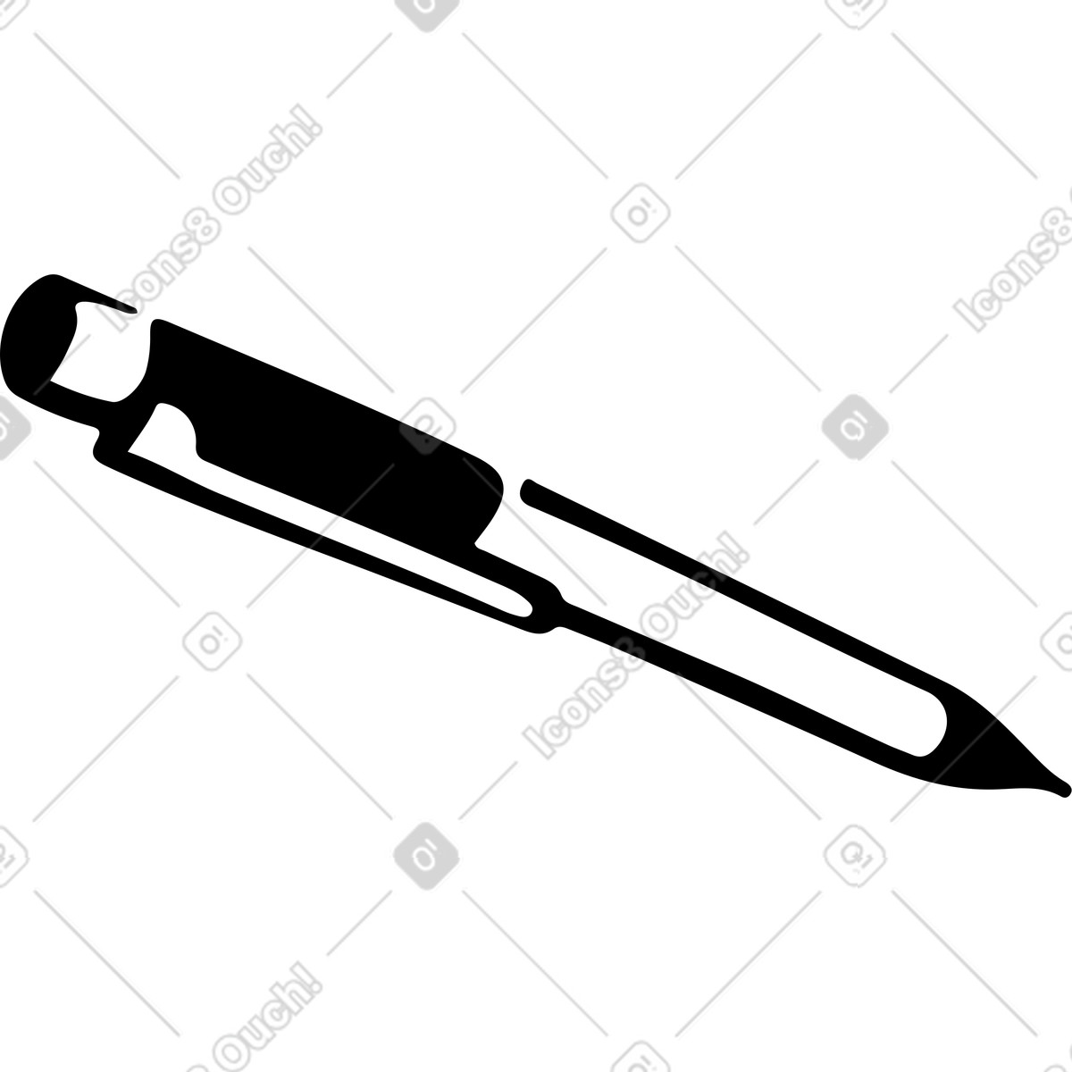 下载 Line 风格的 钢笔 插画，支持 PNG、SVG 格式