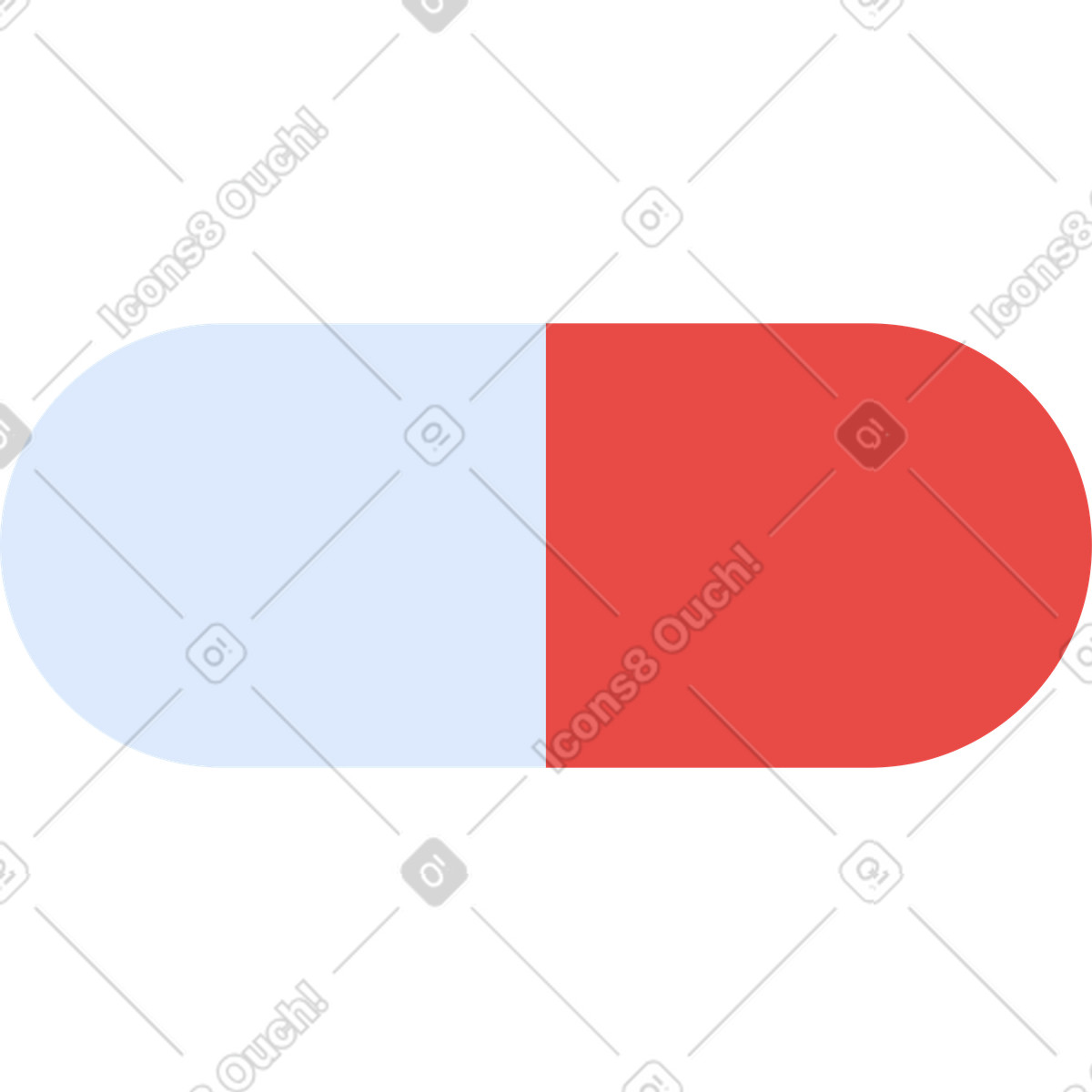 Pillola della capsula medicina illustrazione in stile Clip scarica in PNG, SVG