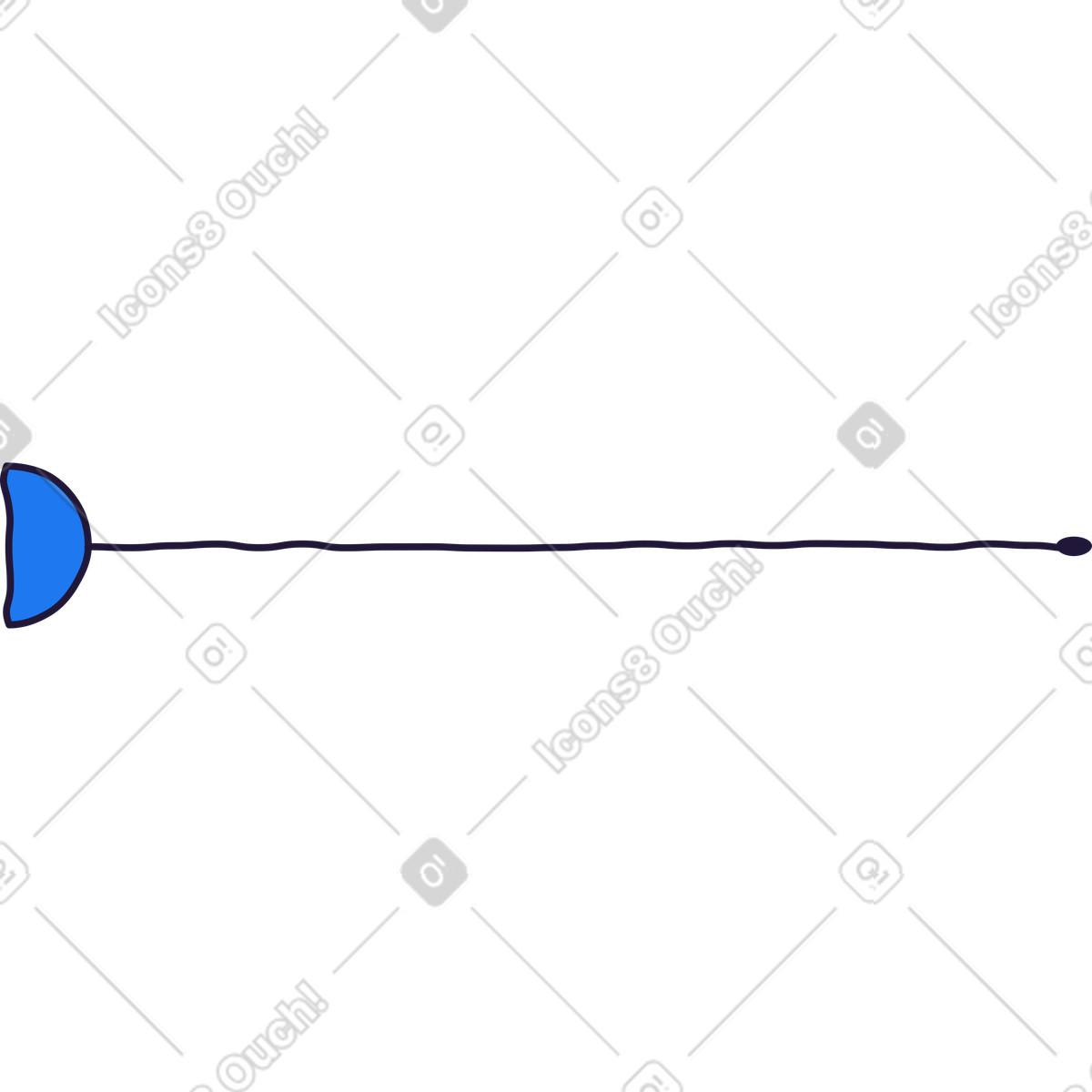 Schwert-Illustration im Conifer-Stil als Download in PNG, SVG