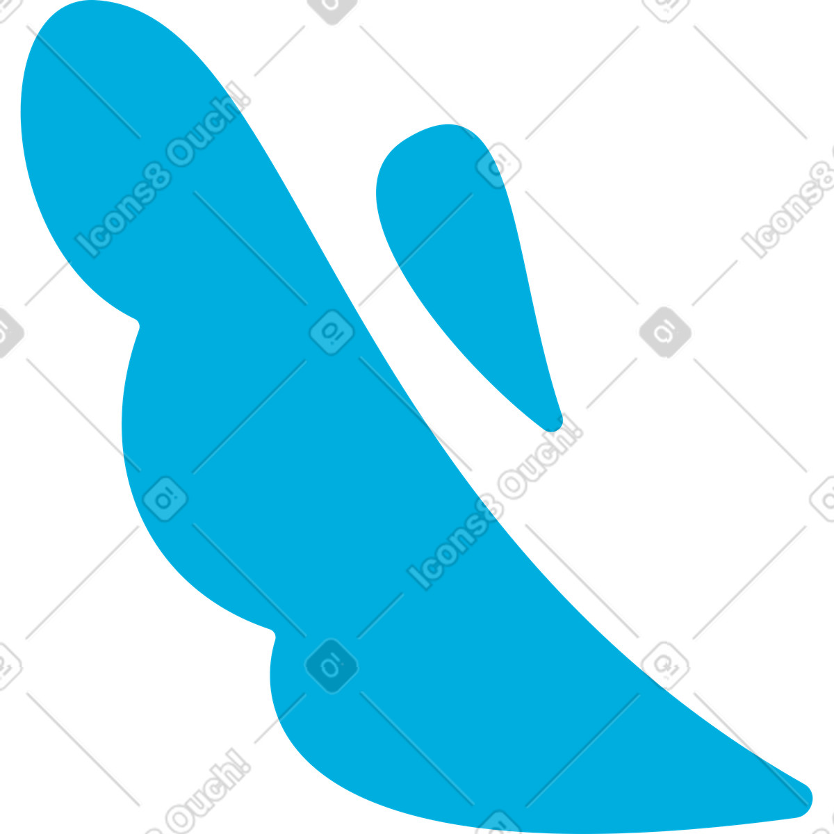 Ilustração de Água azul em no estilo Flame para baixar em PNG, SVG