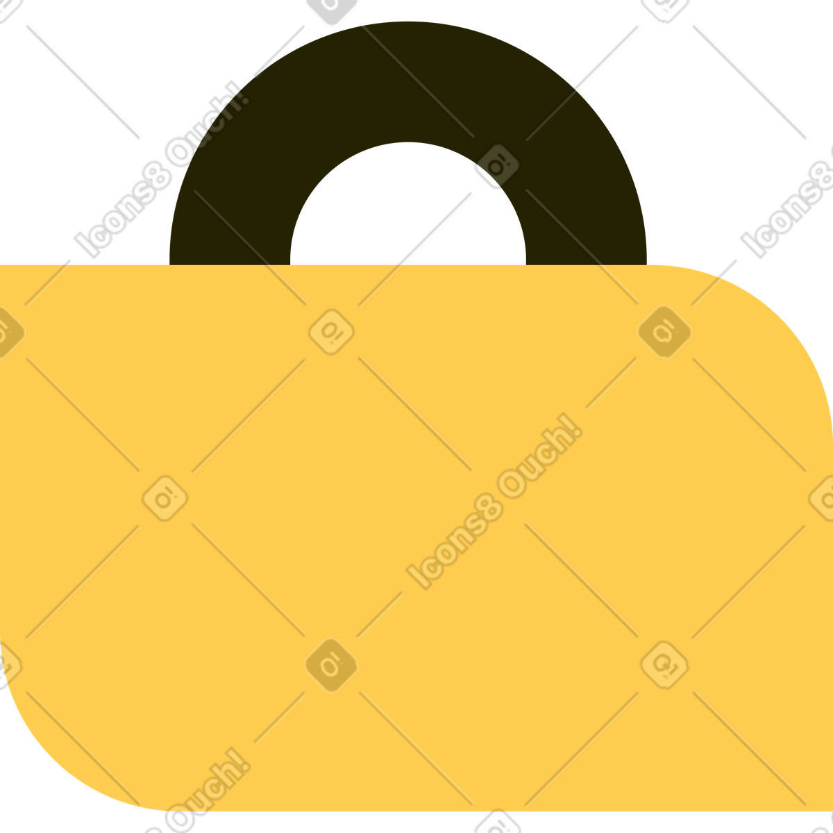 Ilustración Maleta en estilo Spot a descargar en PNG y SVG