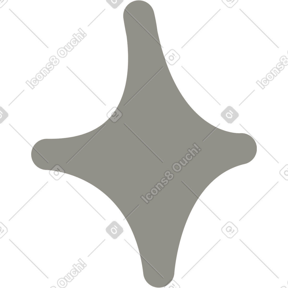 Gray spark illustration sparks clipart image in PNG SVG GIF