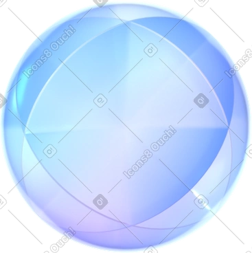 선이 있는 유리 구 PNG, SVG