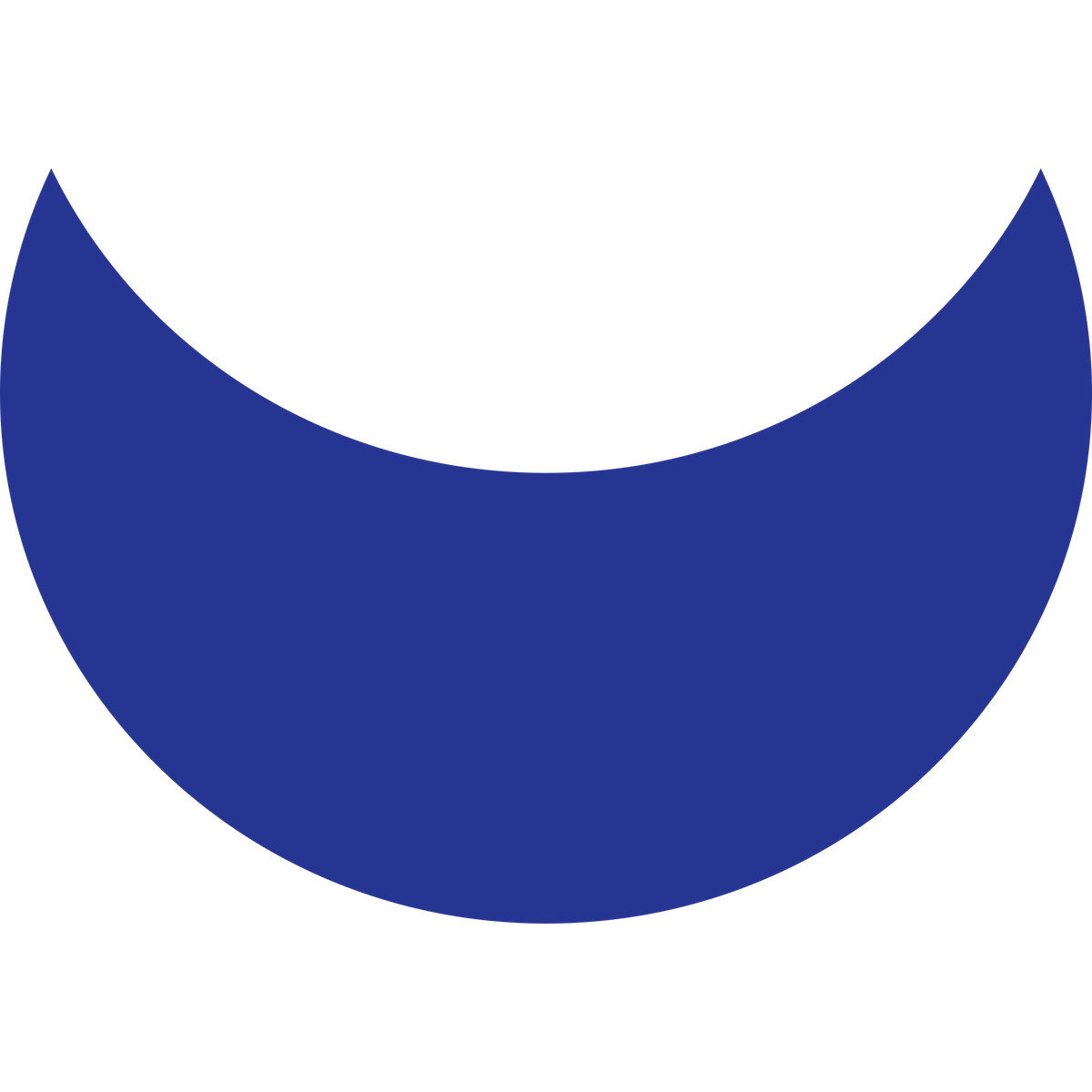 Illustration Crescent dark blue dans le style Fogg à télécharger aux formats PNG, SVG