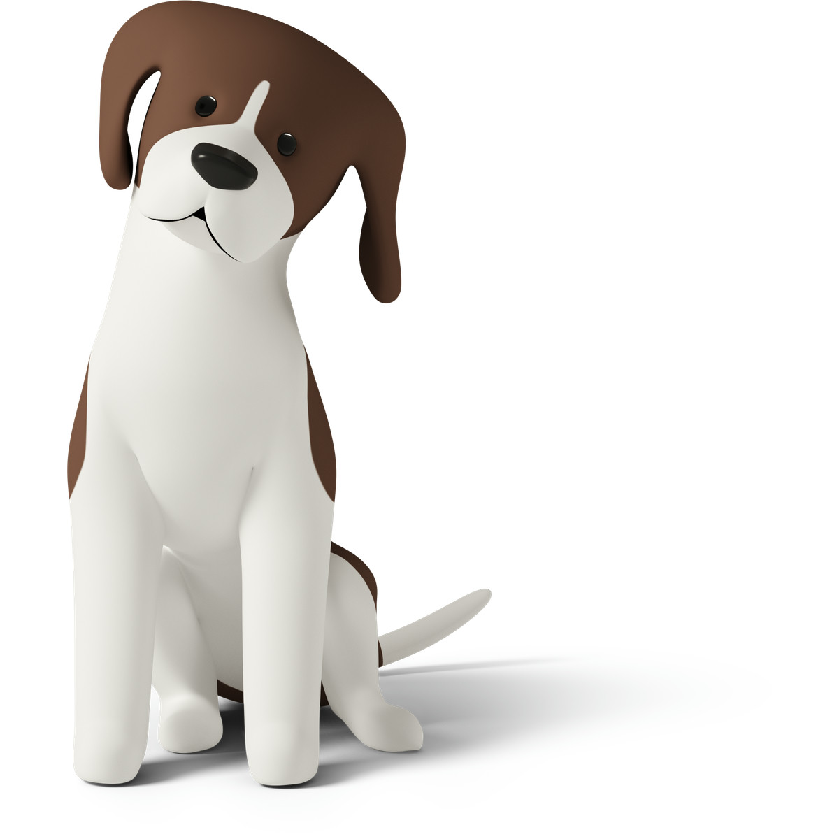 Ilustração de Cachorro beagle sentado em PNG e SVG
